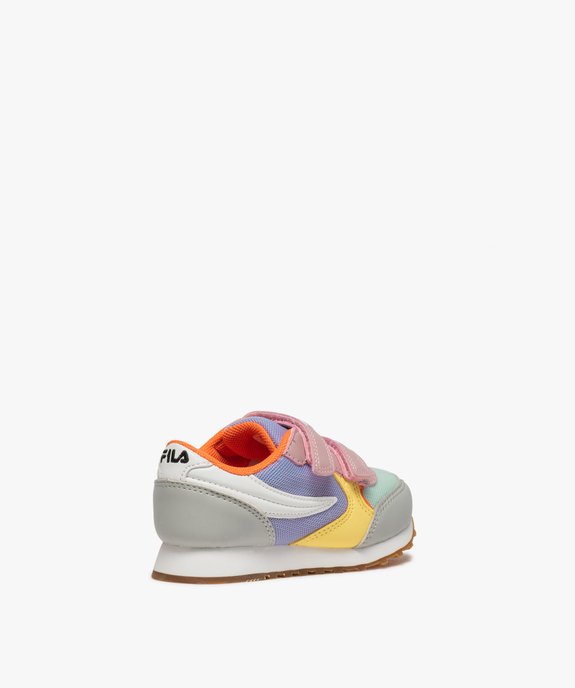 Baskets fille colorées à scratch – Fila Orbit Low vue4 - FILA - GEMO