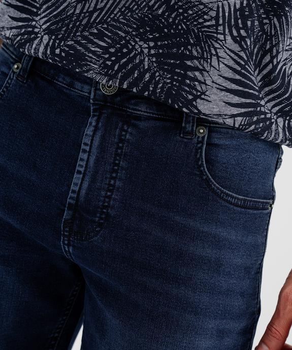 Bermuda en jean stretch coupe Regular homme vue2 - GEMO 4G HOMME - GEMO