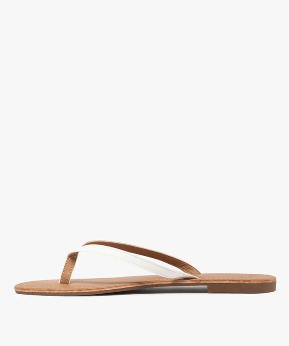 Tongs femme à petit talon plat et lanières fines - Valentina Baldano vue9 - VALENTINA BALDA - GEMO
