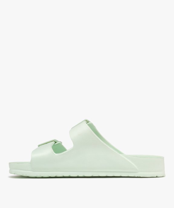 Sandales de plage avec brides ajustables femme vue3 - GEMO (PLAGE) - GEMO