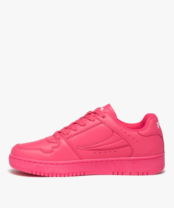 Baskets femme unies avec détails en relief - Fila vue3 - FILA - GEMO