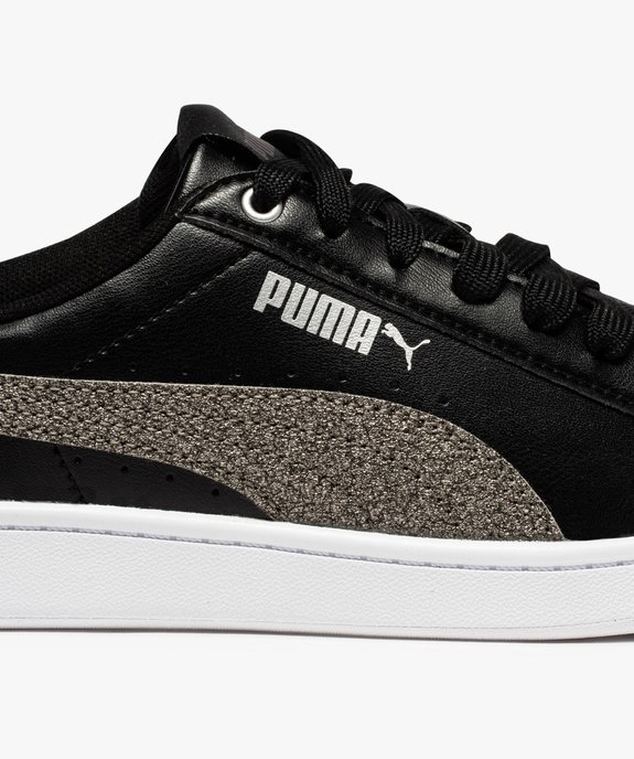 Baskets femme avec bandes pailletées sur les côtés vue6 - PUMA - GEMO
