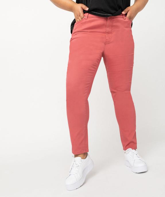 Pantalon coupe Regular femme grande taille vue1 - GEMO (G TAILLE) - GEMO