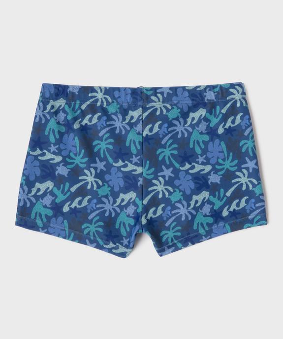 Shorty de bain à motifs exotiques garçon vue3 - GEMO (ENFANT) - GEMO