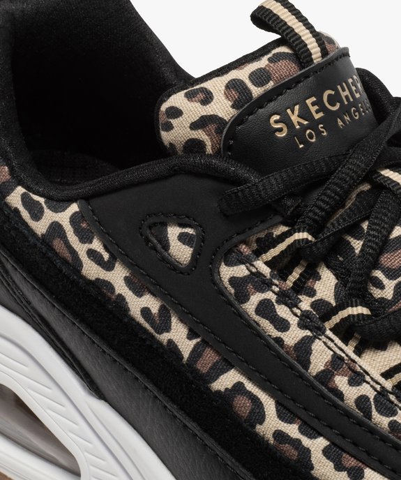 Baskets femme imprimées animal Skechers vue6 - SKECHERS - GEMO