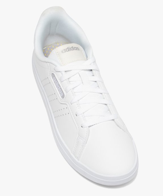 Baskets femme unies à lacets – Adidas Courtpoint Base vue5 - ADIDAS - GEMO