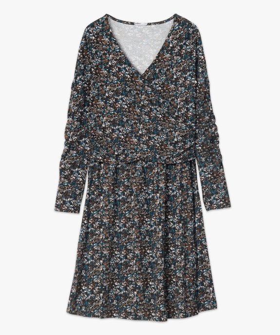 Robe de grossesse et d'allaitement en maille vue4 - GEMO (MATER) - GEMO