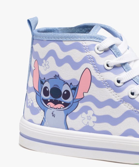 Baskets montantes en toile imprimées Stitch fille - Disney vue6 - LILO & STITCH - GEMO