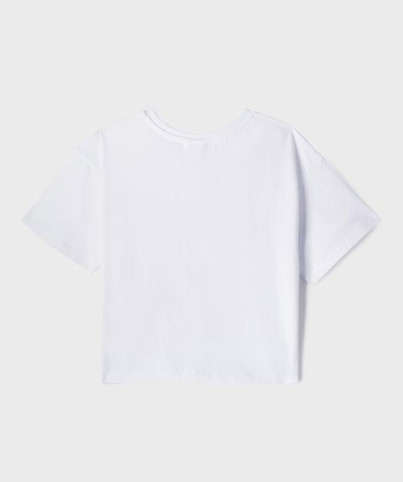 Tee-shirt manches courtes avec motif Saja Boys fille - K-pop Demon Hunters vue4 - KPOP DEMON HUNTERS - GEMO