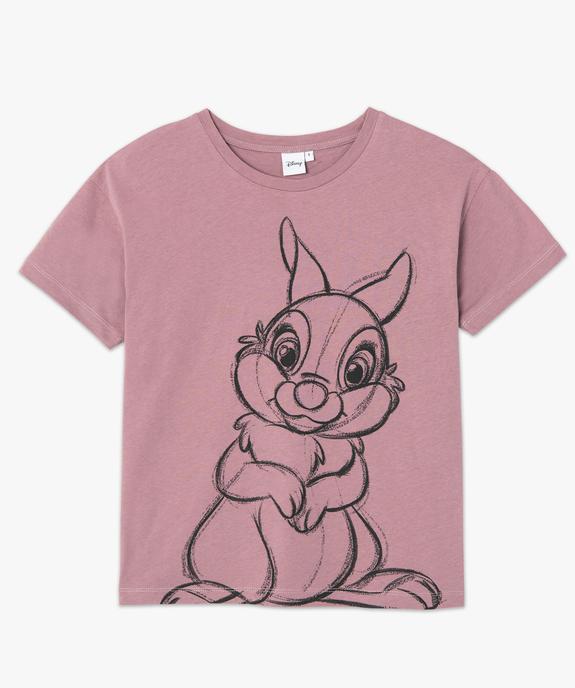 Tee-shirt femme coupe ample - Disney Animals vue4 - DISNEY DTR - GEMO