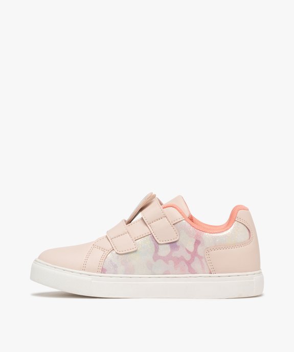 Baskets fille à scratch fantaisie avec oreilles de lapin  vue3 - LOVELY WINGS GEMO FOR GOOD - GEMO