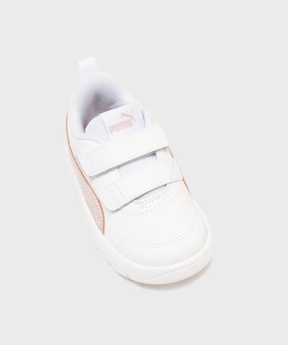 Baskets à scratch et détails pailletés bébé fille - Puma vue5 - PUMA - GEMO