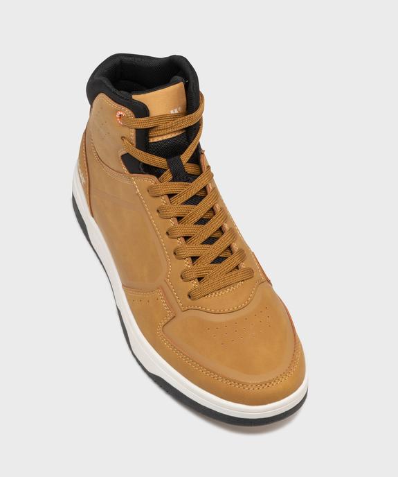 Boots homme mid-cut à lacets style casual - Schott  vue5 - SCHOTT - GEMO