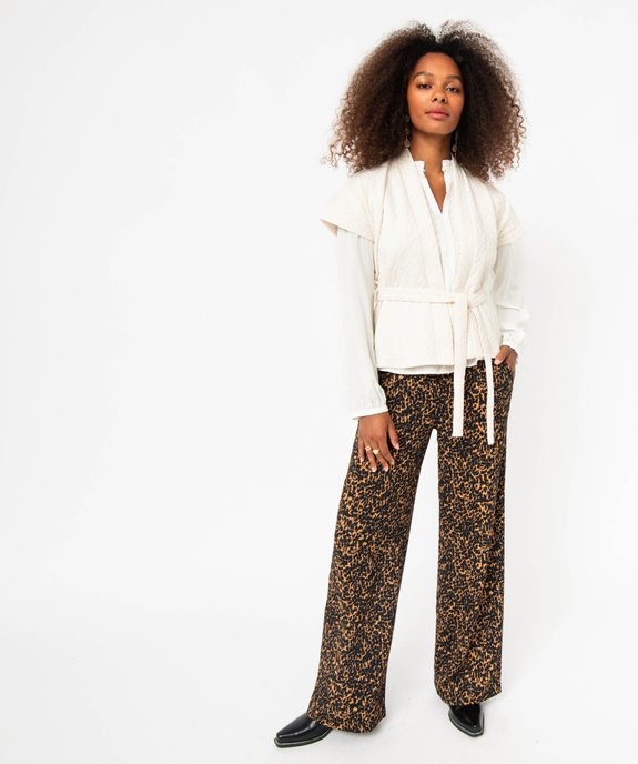 Veste en maille sans manches femme vue5 - GEMO(FEMME PAP) - GEMO