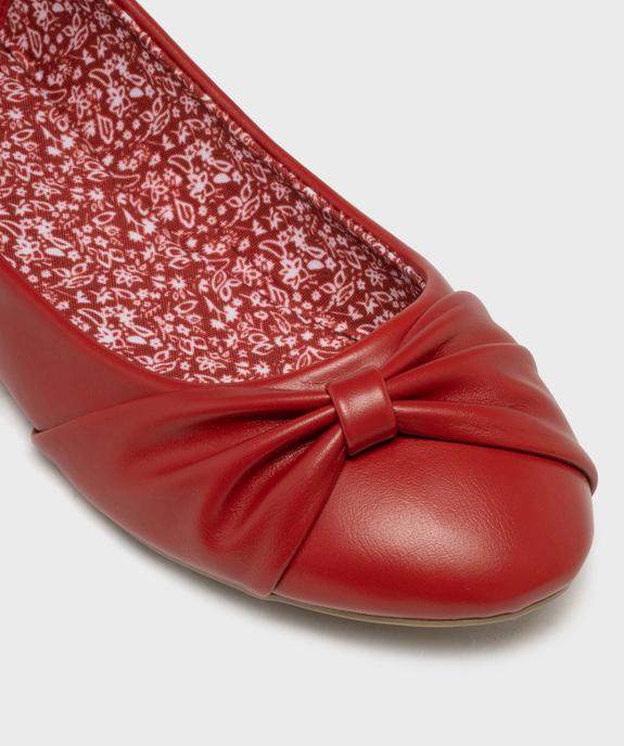 Ballerines femme unies ultra-légères à bout drapé - Valentina Baldano vue9 - VALENTINA BALDA - GEMO