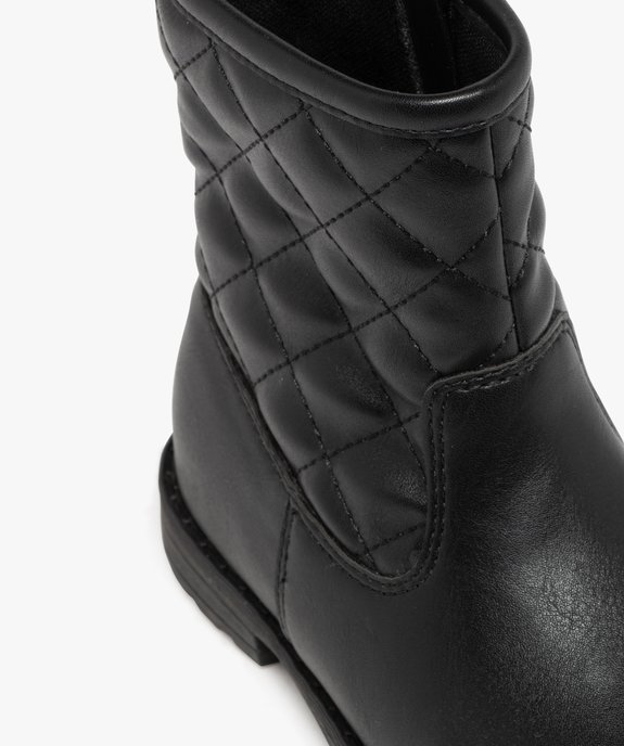 Boots avec tige effet matelassé fille vue6 - LOVELY WINGS - GEMO