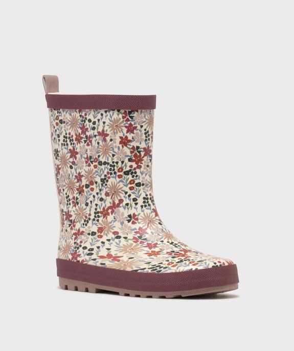 Bottes de pluie fleurie fille - Lovely Wings vue2 - LOVELY WINGS - GEMO
