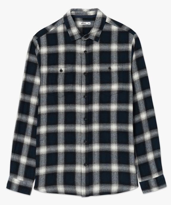 Chemise homme à carreaux vue4 - GEMO (HOMME) - GEMO