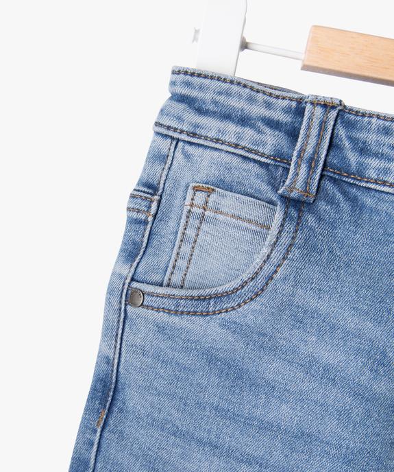 Jean coupe slim bébé garçon vue5 - GEMO 4G BEBE - GEMO