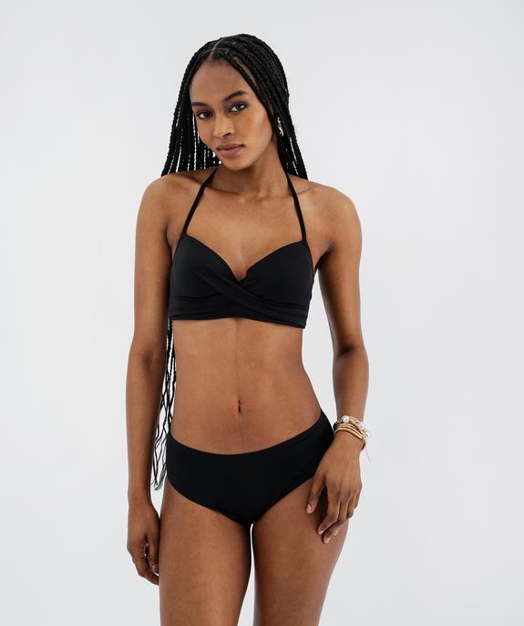 Bas de maillot de bain shorty femme vue3 - GEMO (PLAGE) - GEMO