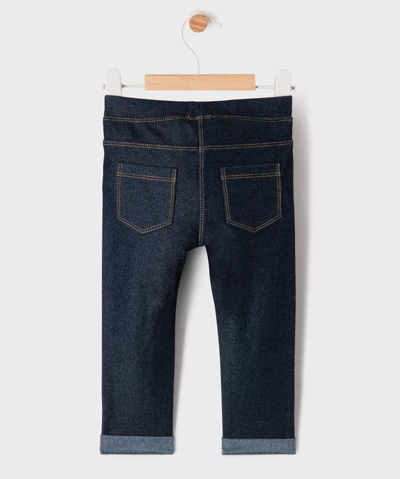 Jegging à taille réglable bébé fille vue11 - GEMO(BEBE DEBT) - GEMO
