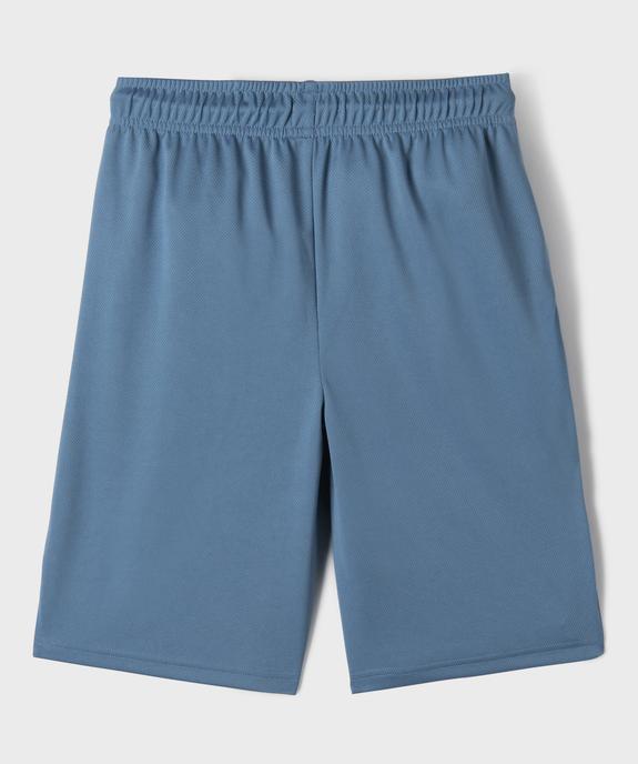 Short de sport en mesh léger à taille élastiqué garçon vue3 - GEMO (JUNIOR) - GEMO
