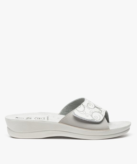Mules confort femme à large bride scratch - Cloggy vue1 - GEMO (EQUIPT) - GEMO