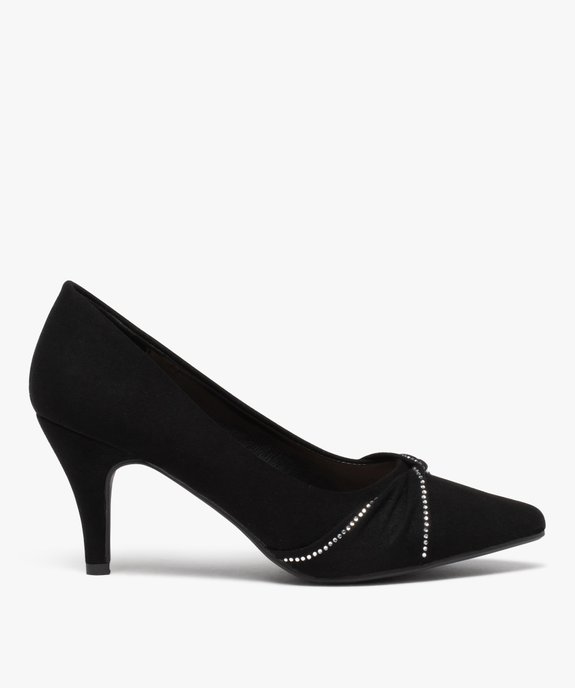 Escarpin femme avec strass sur le dessus vue1 - GEMO 4G FEMME - GEMO