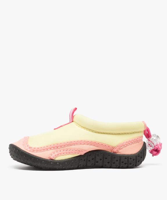 Chaussures aquatiques garçon ajustables vue3 - GEMO (PLAGE) - GEMO