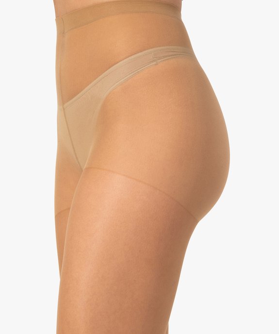Collants femme transparents Beauty Resist (lot de 2) - Dim vue2 - DIM - GEMO