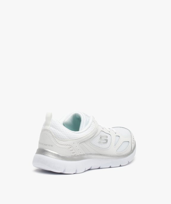 Baskets femme running multimatières – Skechers Summit vue4 - SKECHERS - GEMO