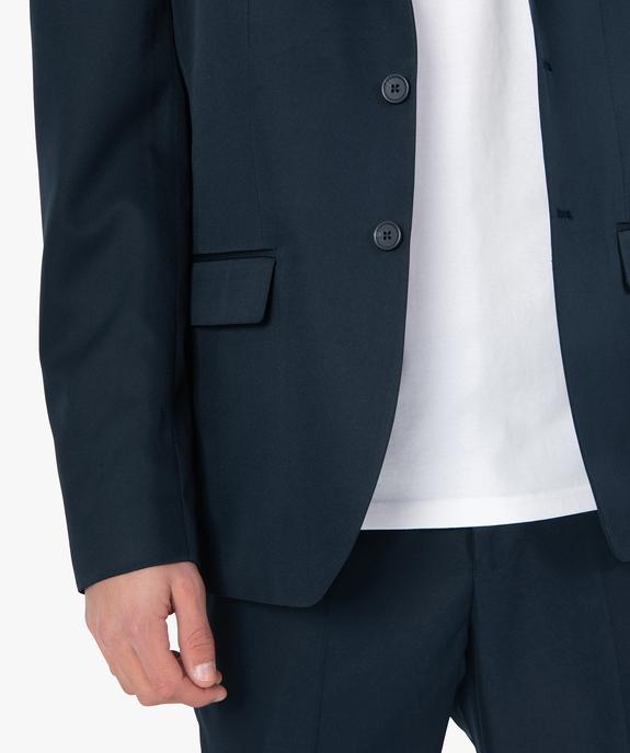 Veste de costume homme fermeture 2 boutons vue2 - GEMO (HOMME) - GEMO