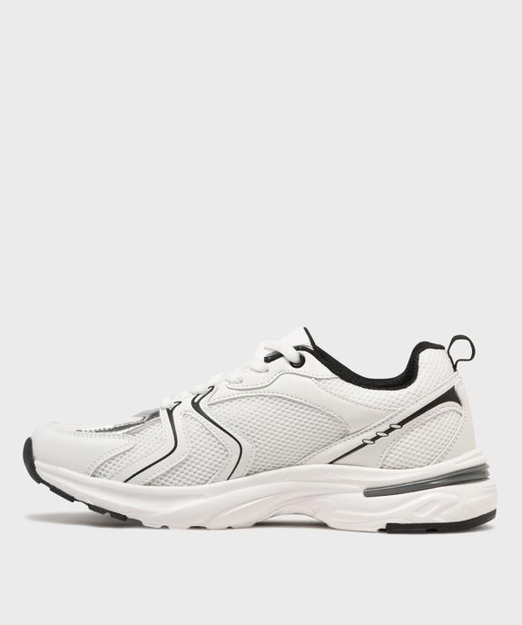 Baskets running multicolores femme - 5 Miles vue3 - 5 MILES - GEMO
