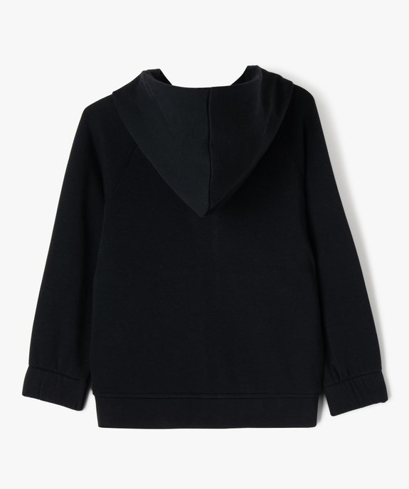 Sweat à capuche intérieur chaud garçon vue4 - GEMO (ENFANT) - GEMO