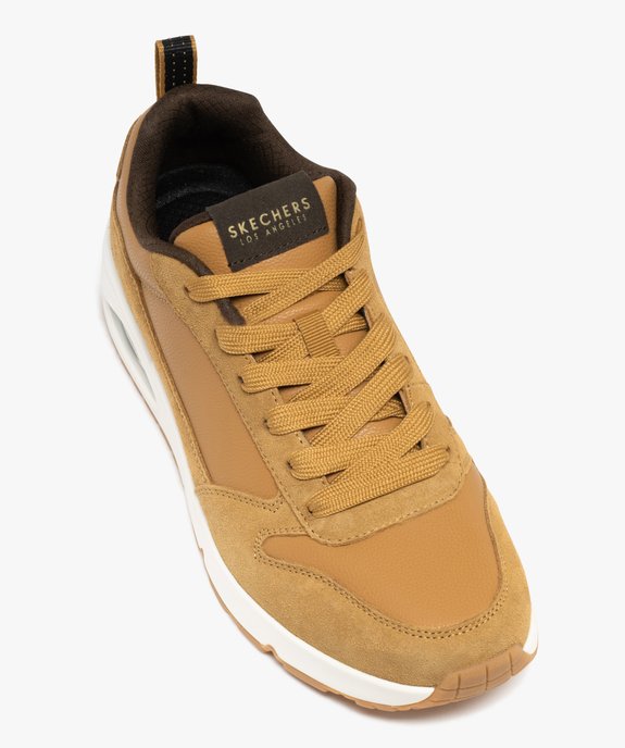 Sneakers homme à semelle bulle Uno - Sketchers vue5 - SKECHERS - GEMO