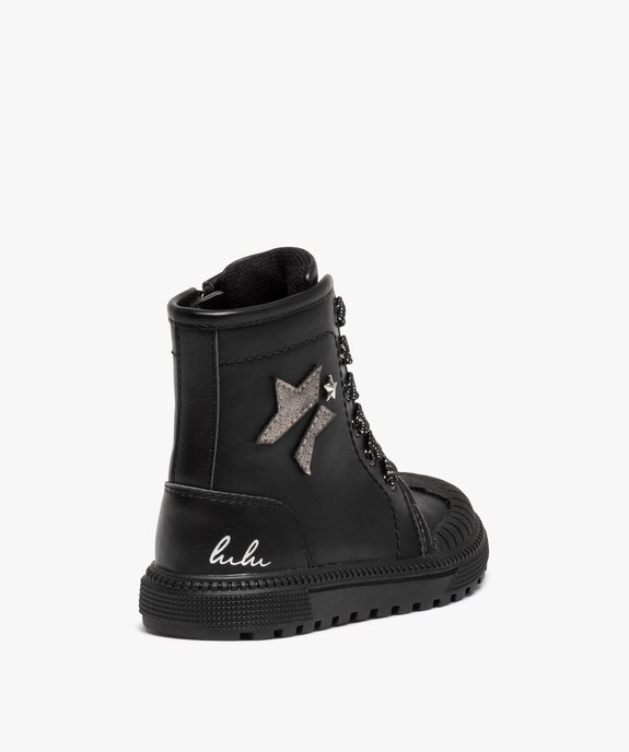 Boots fille à semelle crantée - LuluCastagnette vue4 - LULU CASTAGNETT - GEMO