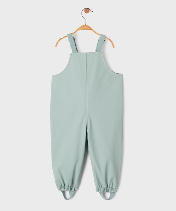 Salopette de pluie bébé vue3 - GEMO(BEBE DEBT) - GEMO