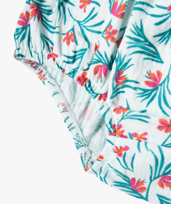 Ensemble 2 pièces bébé fille robe et culotte en coton vue5 - GEMO(BB COUCHE) - GEMO