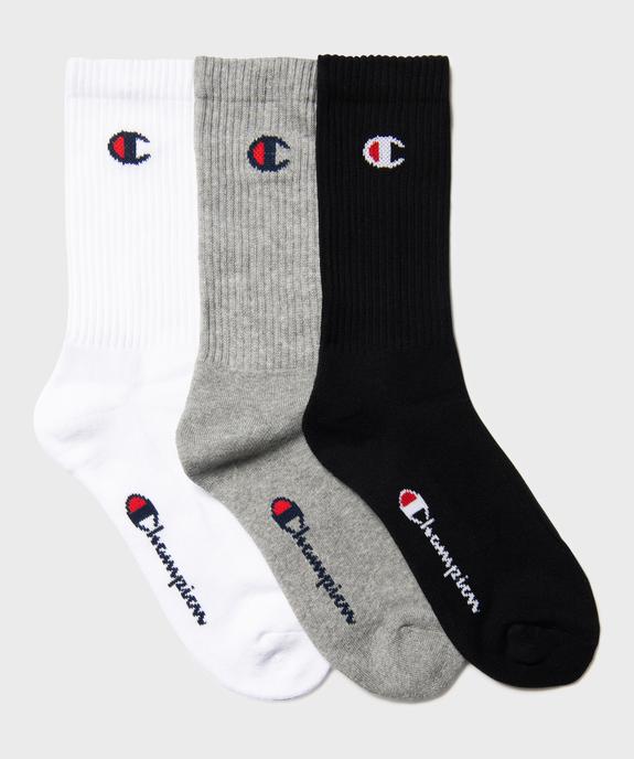 Chaussettes de sport hautes homme (lot de 3) - Champion  vue1 - CHAMPION USA - GEMO