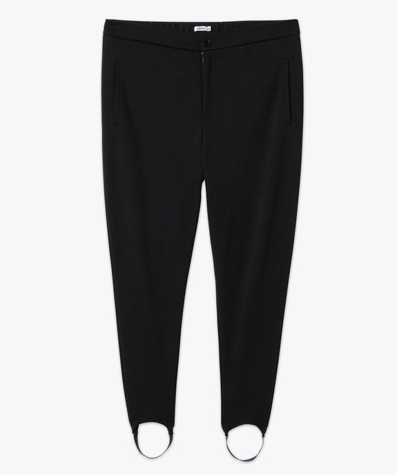 Pantalon fuseau femme grande taille uni  vue4 - GEMO (G TAILLE) - GEMO