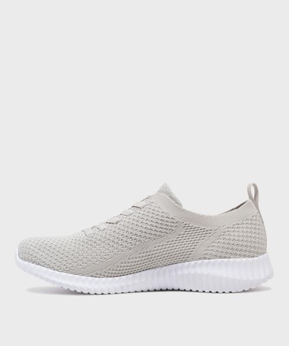Baskets en mesh faciles à enfiler femme - Skechers  vue3 - SKECHERS - GEMO