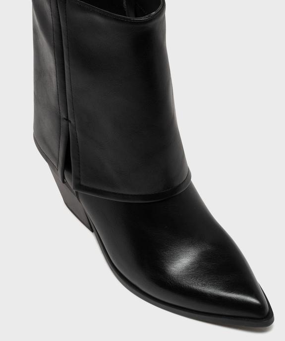 Bottines fourreau à bout pointu femme - Follow Me vue5 - FOLLOW ME - GEMO