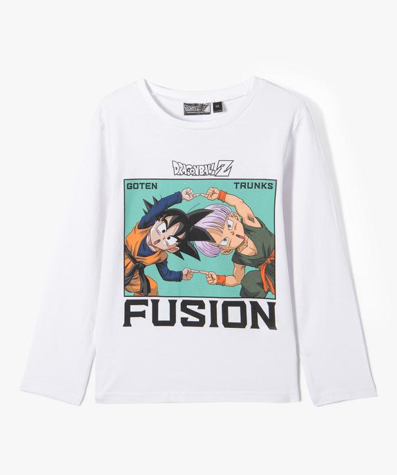 Tee-shirt garçon à manches longues avec motif coloré - Dragon Ball Z vue1 - DRAGON BALL Z - GEMO