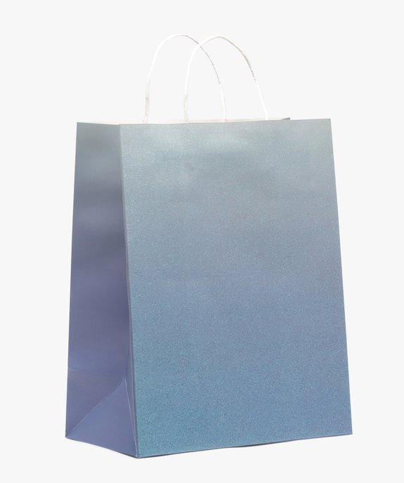 Sac cadeau à paillettes en papier vue1 - GEMO (ACCESS) - GEMO
