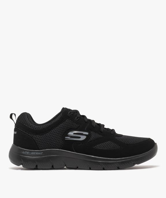 Baskets homme légères running en mesh Burns 2.0 - Skechers vue1 - SKECHERS - GEMO