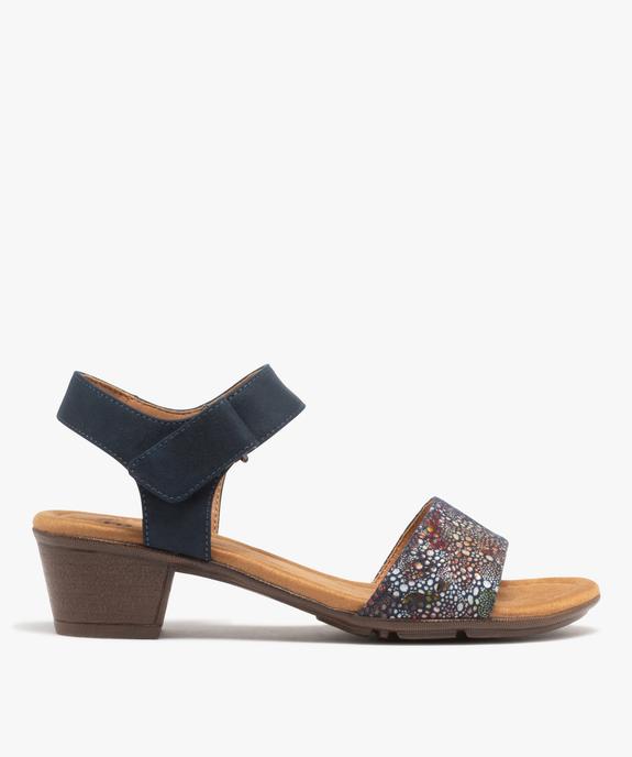 Sandales confort avec bride multicolore femme vue1 - G'FLEX - GEMO