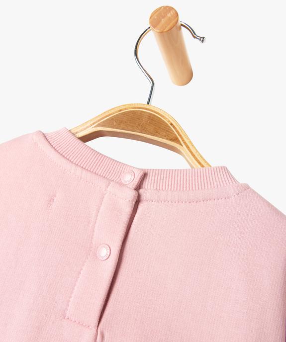 Robe effet 2-en-1 à fleurs bébé fille - LuluCastagnette vue4 - LULUCASTAGNETTE - GEMO