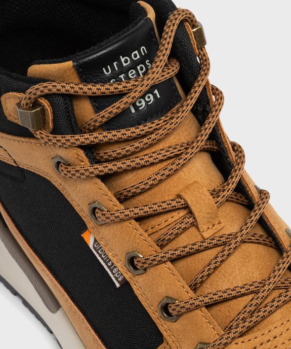 Boots à semelle sport multimatières homme vue7 - URBAN STEPS - GEMO