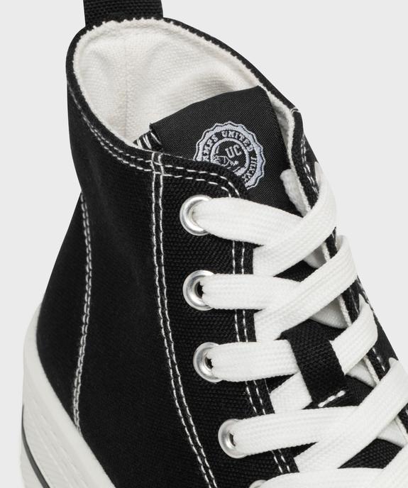 Baskets montantes en toile femme - Camps United vue6 - CAMPS - GEMO