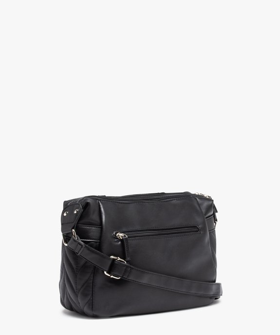 Sac bandoulière souple et matelassé femme vue2 - GEMO (ACCESS) - GEMO
